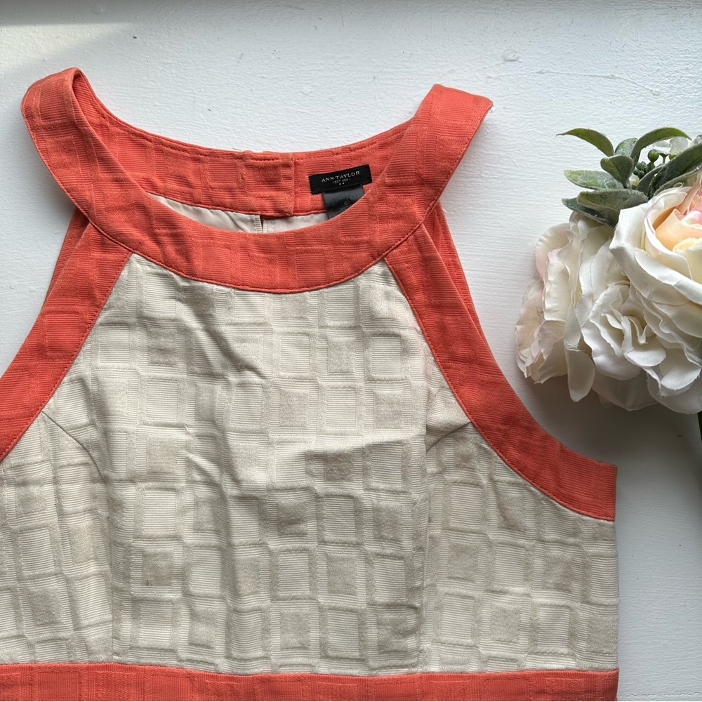 🍄 Ann Taylor Color Block Shift Dress